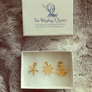 3 Seaside Motif Pendants